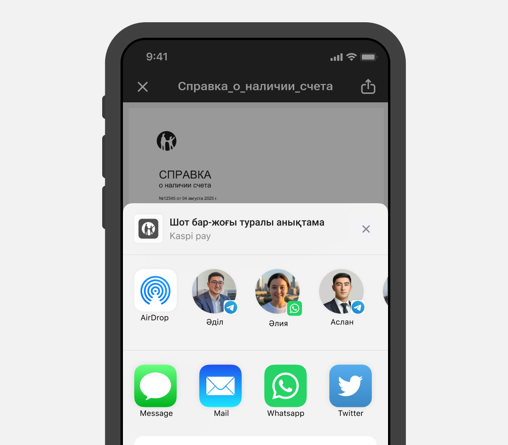 PDF пішіміндегі құжат